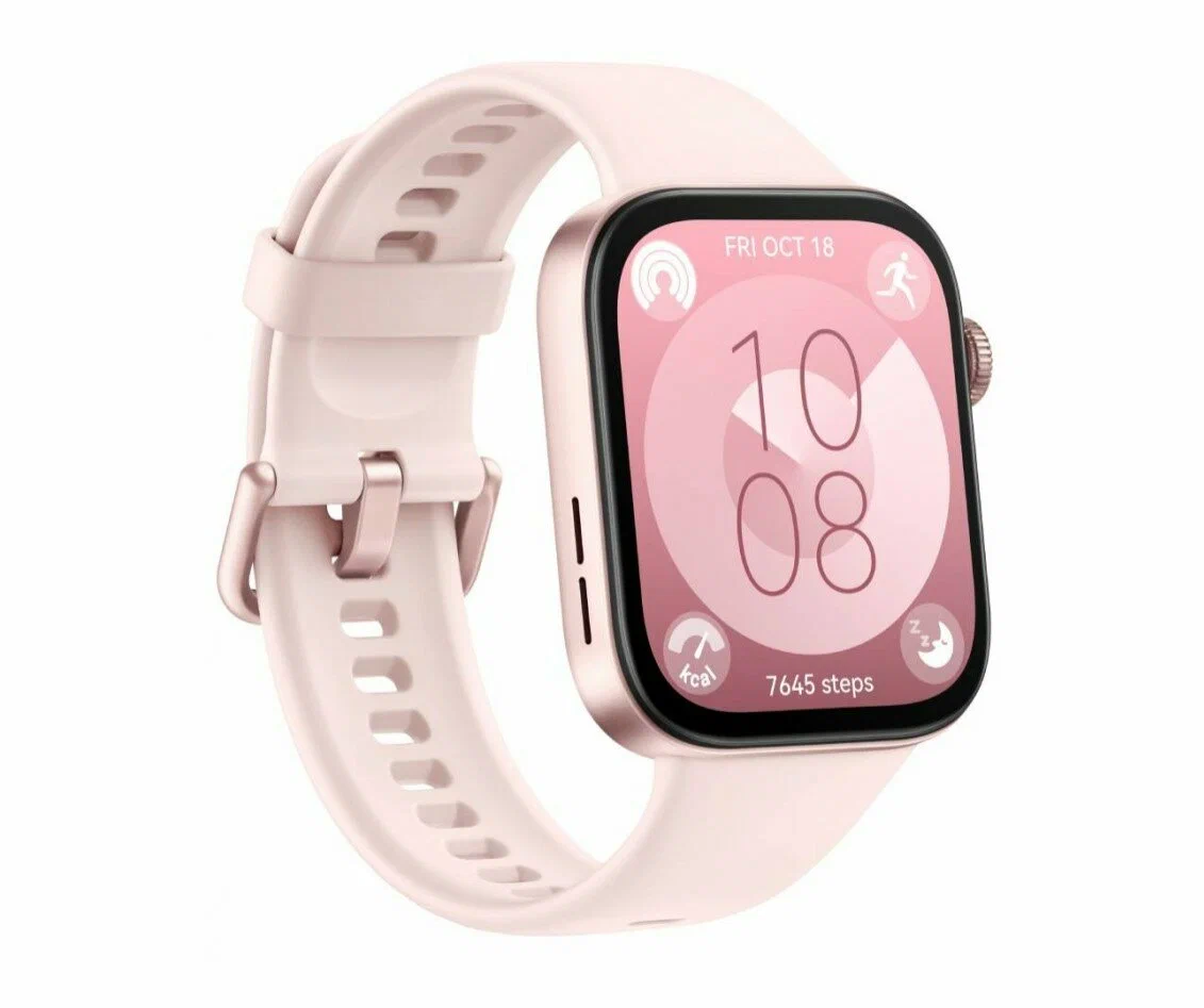 Умные смарт-часы Huawei Watch FIT 3, 43.2 mm, Bluetooth, NFC, Rose Gold