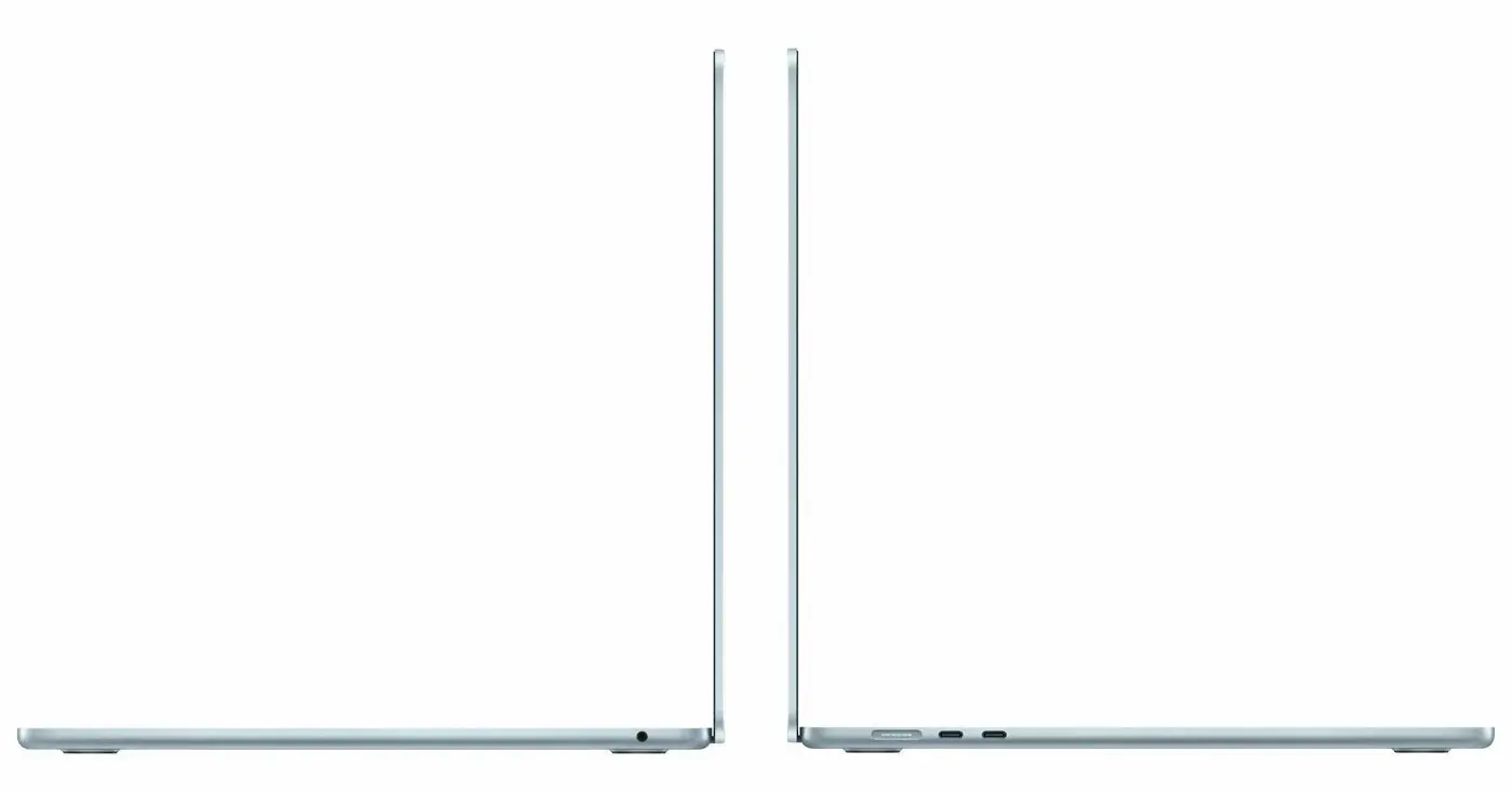 13.6" Ноутбук Apple MacBook Air 13 M4 (2025) 24 GB RAM/512 GB SSD, 10 CPU/10 GPU, Sky Blue, английская клавиатура
