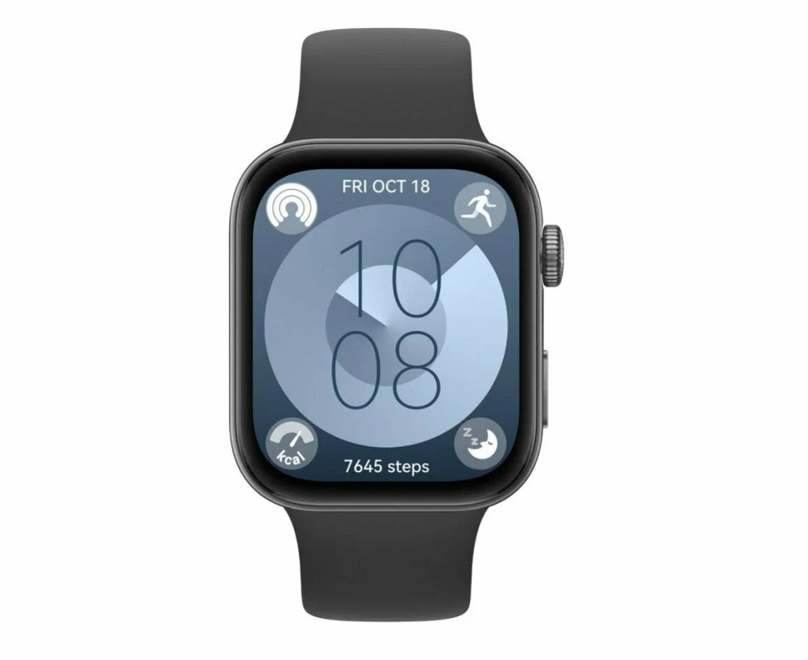 Умные смарт-часы Huawei Watch FIT 3, 43.2 mm, Bluetooth, NFC, Graphite Black