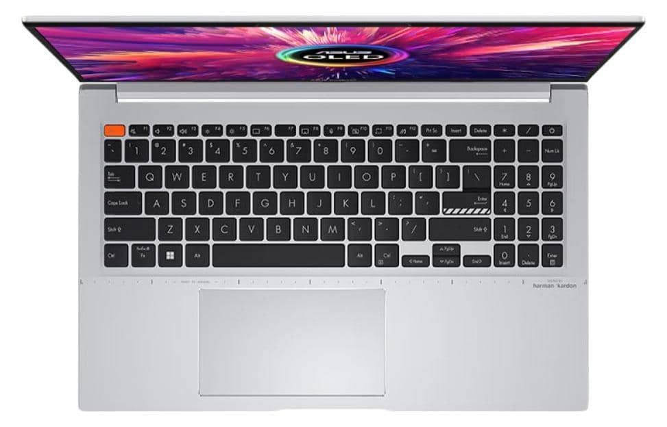 15.6" Ноутбук Asus Intrepid 15i (2023), 16 GB RAM/512 GB SSD, i5-12500H, Silver, английская клавиатура