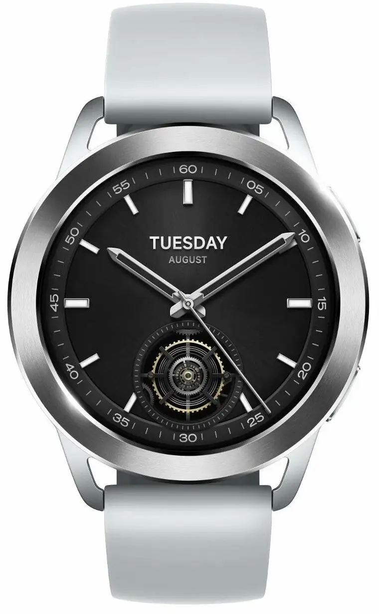 Умные смарт-часы Xiaomi Watch S3, 47mm, Bluetooth, Silver