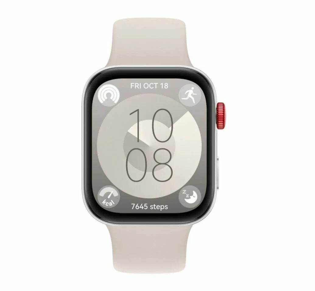 Умные смарт-часы Huawei Watch FIT 3, 43.2 mm, Bluetooth, NFC, Moon White