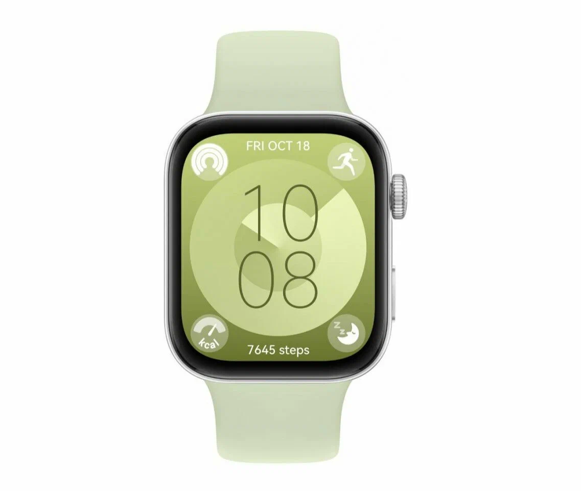 Умные смарт-часы Huawei Watch FIT 3, 43.2 mm, Bluetooth, NFC, Green