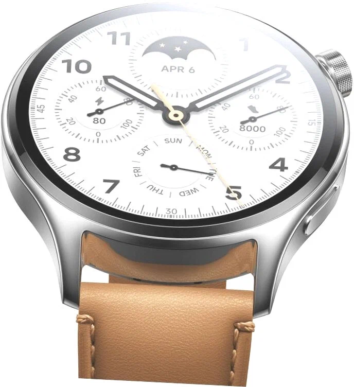 Умные смарт-часы Xiaomi Watch S1 Pro, NFC, Silver