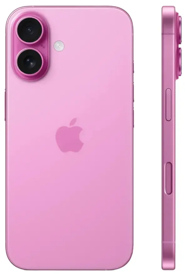 Смартфон Apple iPhone 16 512 GB, nano SIM, Pink