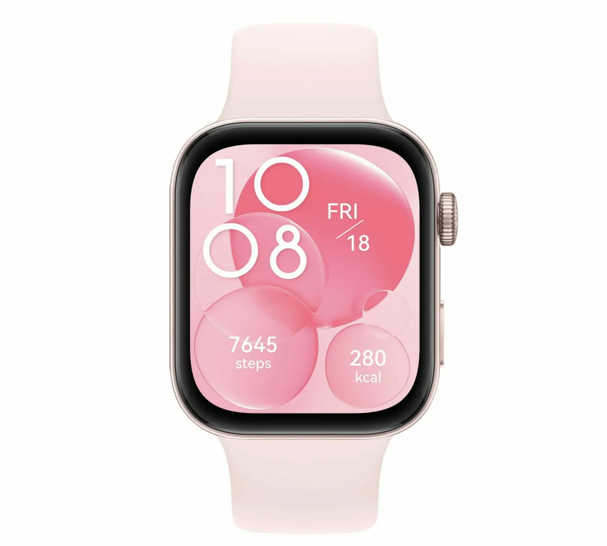 Умные смарт-часы Huawei Watch FIT 3, 43.2 mm, Bluetooth, NFC, Rose Gold