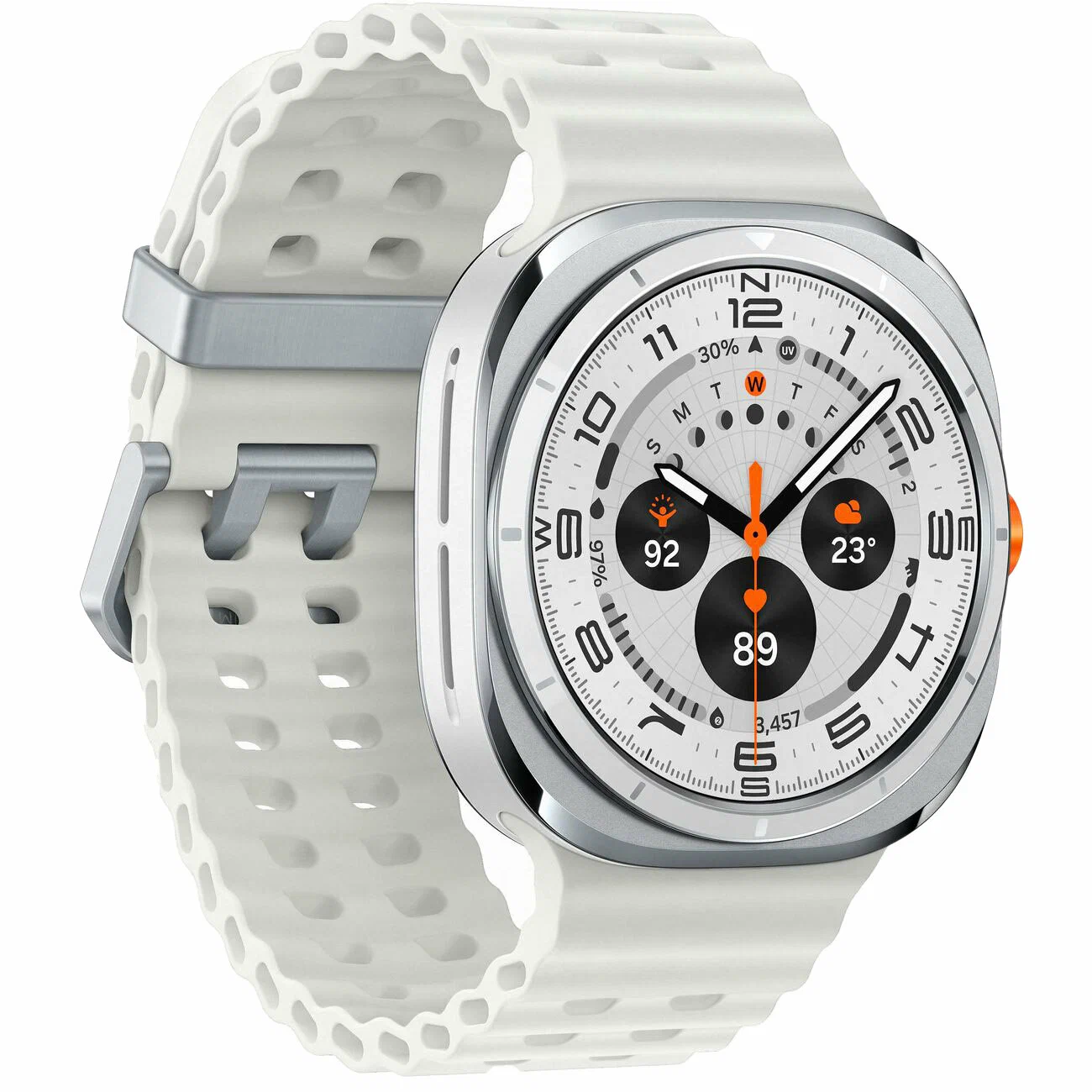 Умные смарт-часы Samsung Galaxy Watch Ultra, 47 mm, eSIM, Titanium White