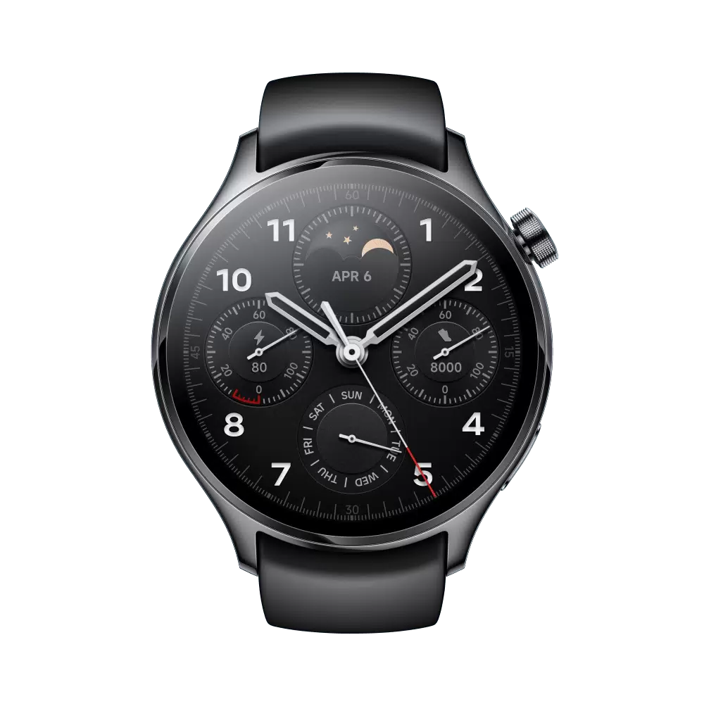 Умные смарт-часы Xiaomi Watch S1 Pro, NFC, Silver Black