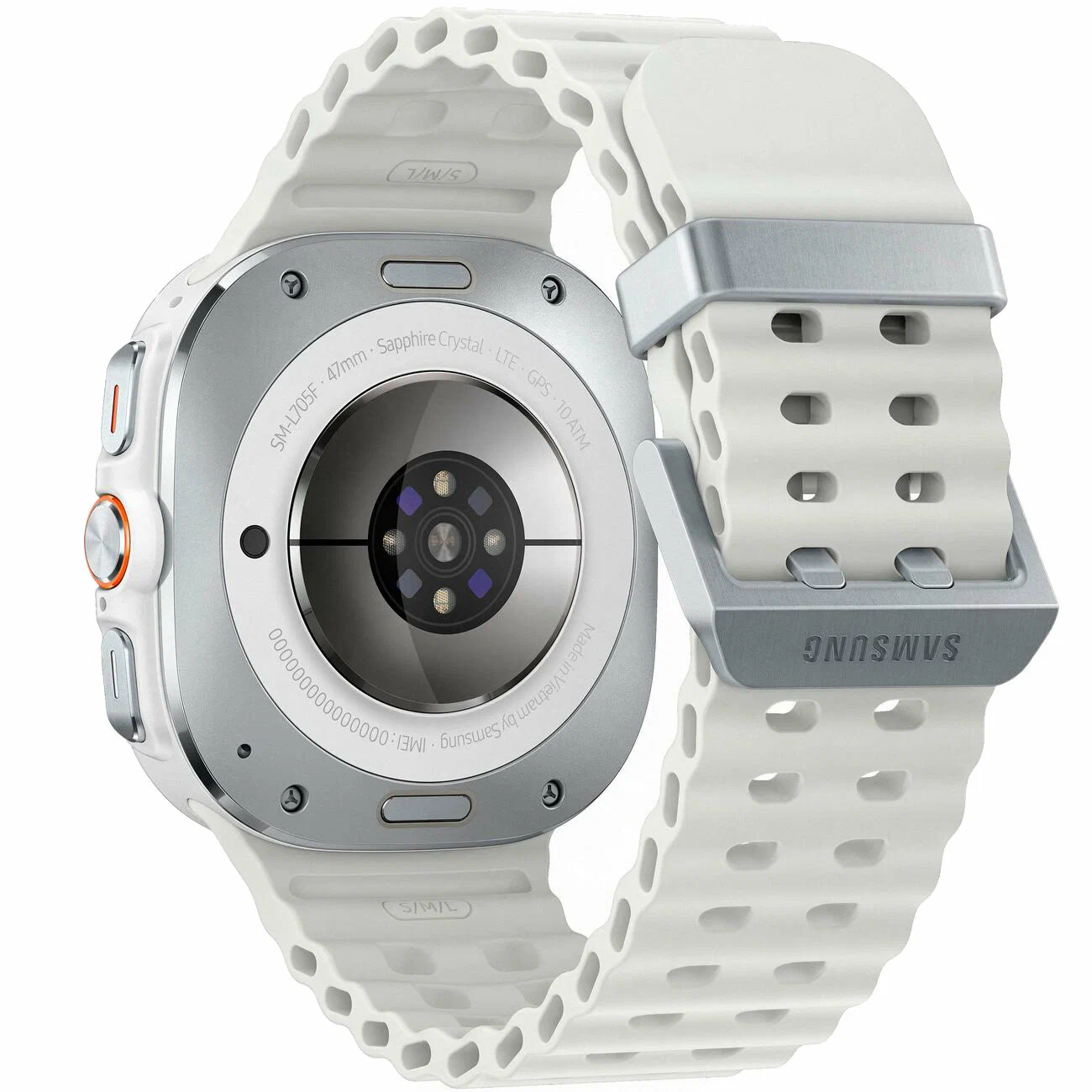 Умные смарт-часы Samsung Galaxy Watch Ultra, 47 mm, eSIM, Titanium White