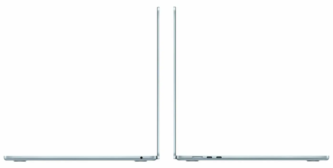 13.6" Ноутбук Apple MacBook Air 13 M4 (2025) 16 GB RAM/256 GB SSD, 10 CPU/8 GPU, Sky Blue, английская клавиатура