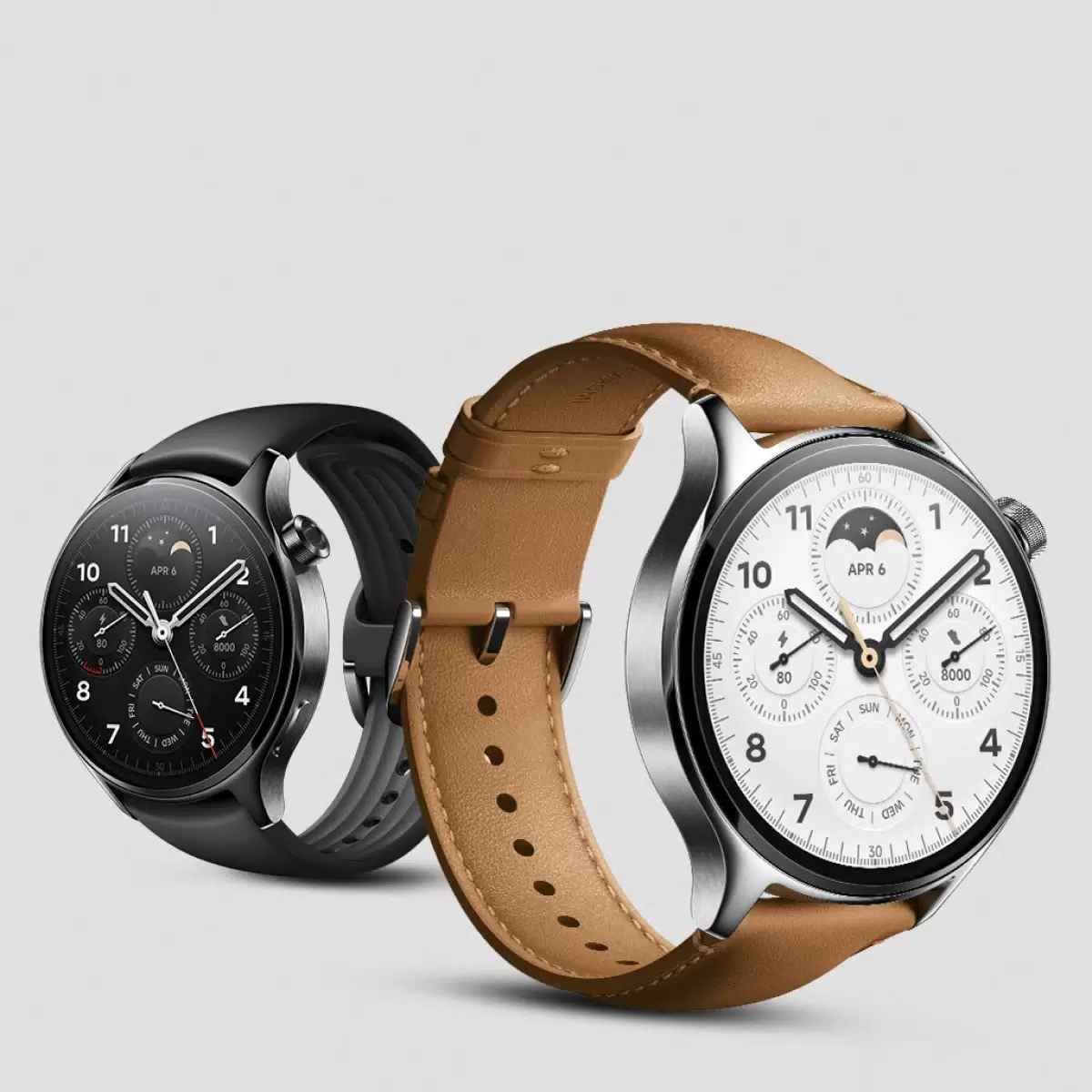 Умные смарт-часы Xiaomi Watch S1 Pro, NFC, Silver Black
