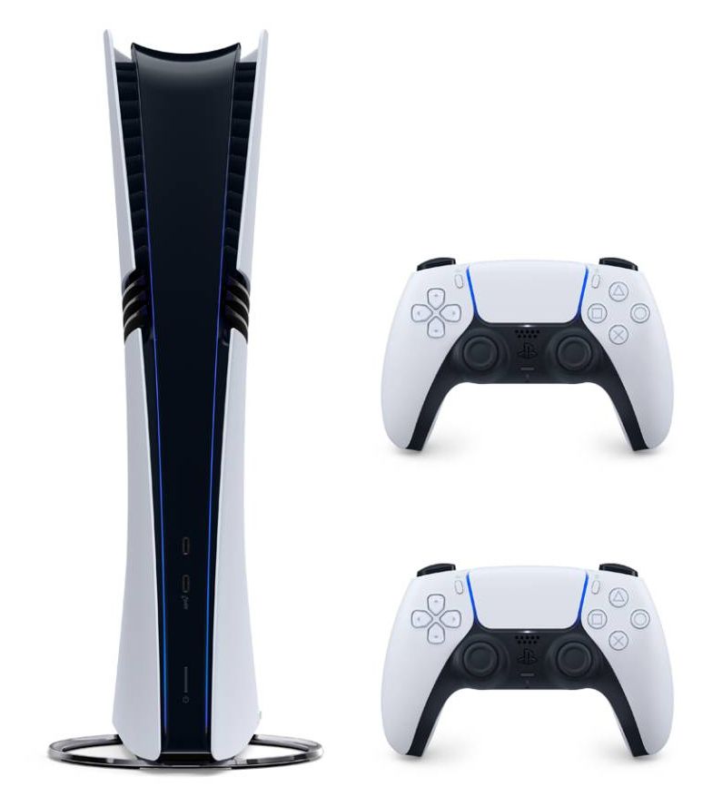 Игровая приставка Sony PlayStation 5 Pro, без дисковода, 2 TB SSD, 2 геймпада