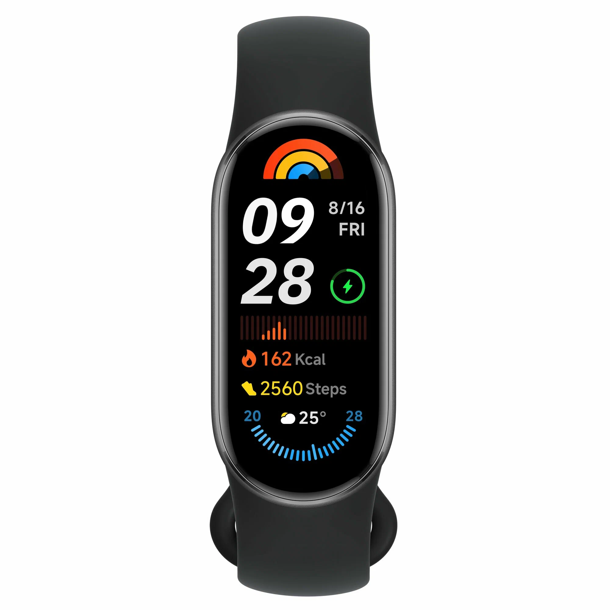 Фитнес-браслет Xiaomi Mi Band 9, 46 mm, Bluetooth, NFC, Black