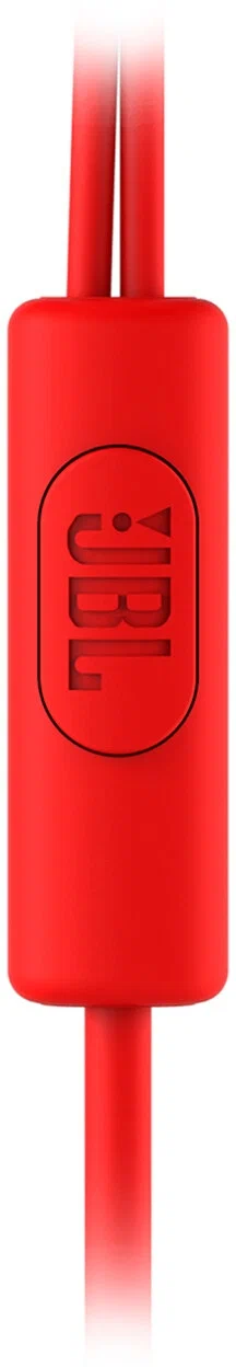 Наушники JBL C100SI, mini jack 3.5 mm, Red