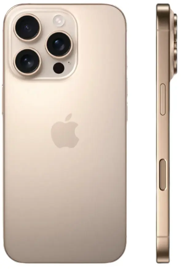 Смартфон Apple iPhone 16 Pro 128 GB, nano SIM, Desert Titanium
