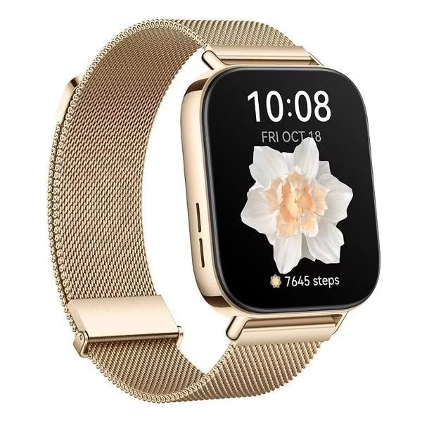 Умные смарт-часы Huawei Watch FIT 3, 43.2 mm, Bluetooth, NFC, Gold