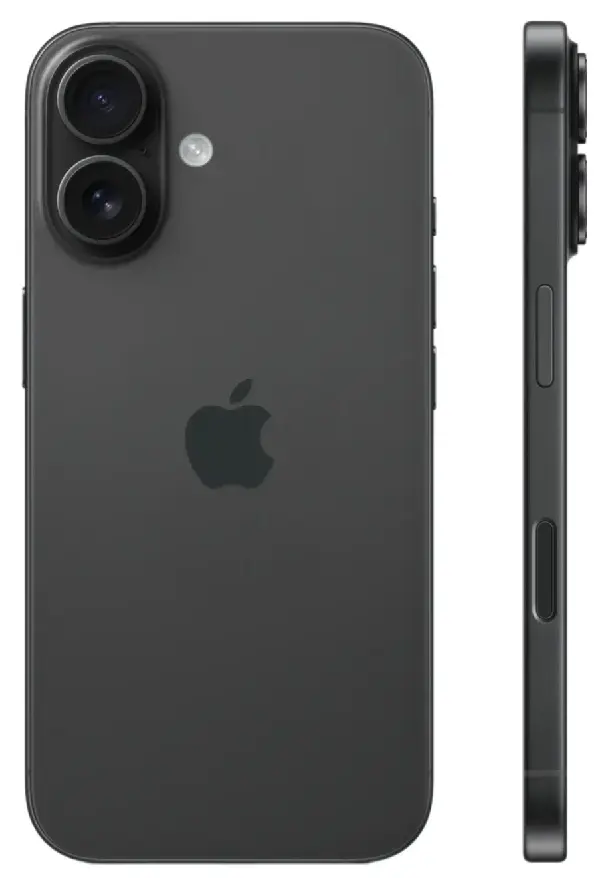 Смартфон Apple iPhone 16 256 GB, nano SIM, Black