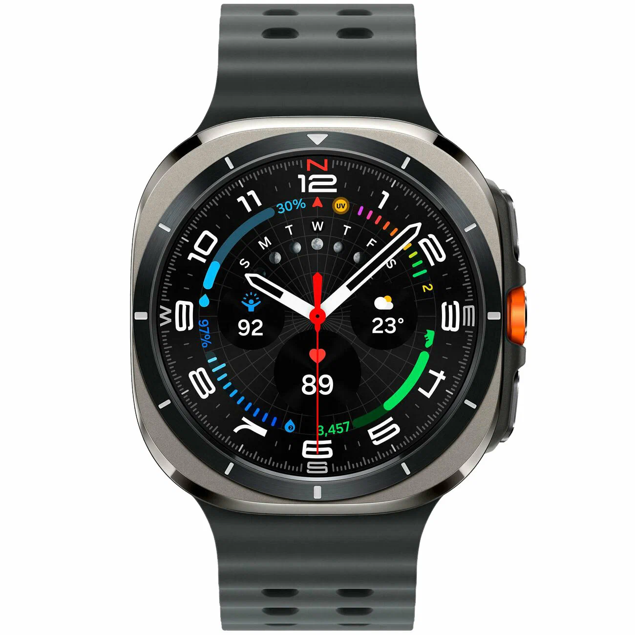 Умные смарт-часы Samsung Galaxy Watch Ultra, 47 mm, eSIM, Titanium Gray