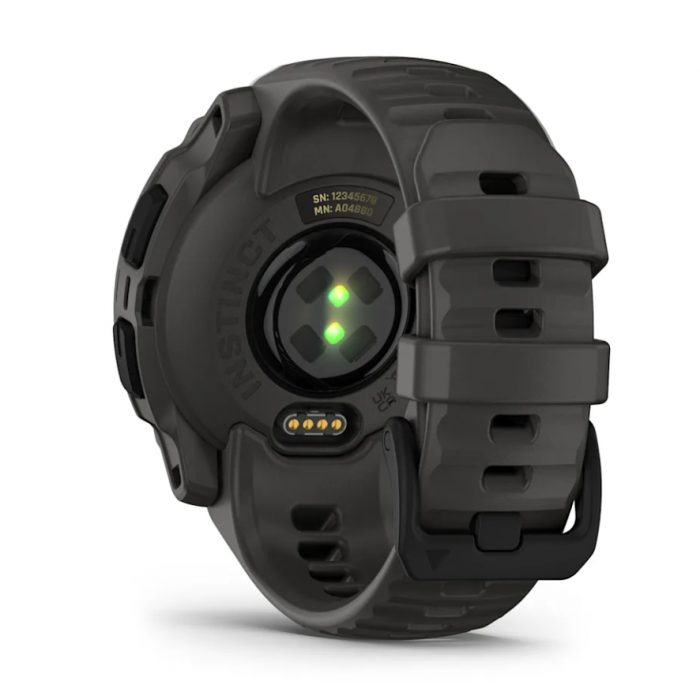 Умные смарт-часы Garmin Instinct E , 40 mm, GPS, Black with Charcoal Band