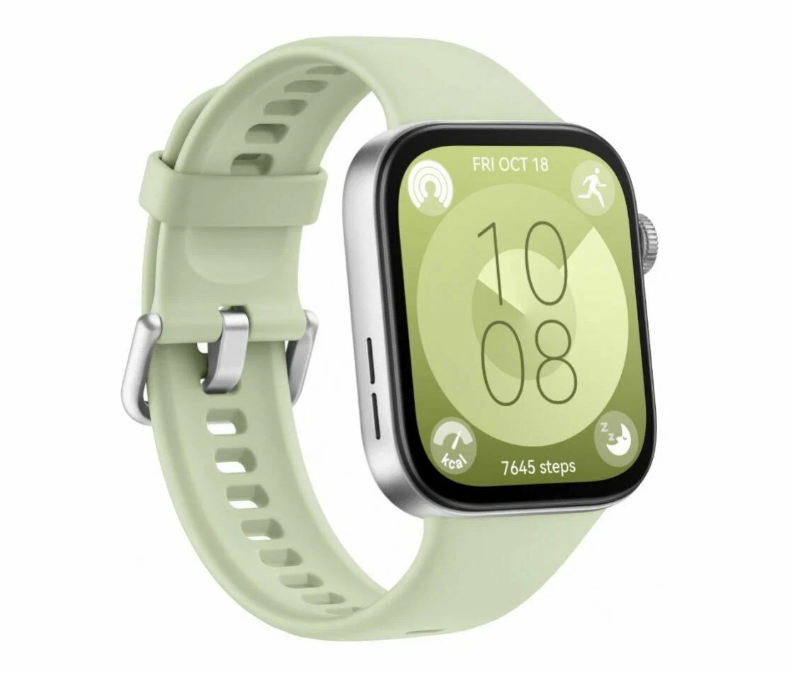 Умные смарт-часы Huawei Watch FIT 3, 43.2 mm, Bluetooth, NFC, Green