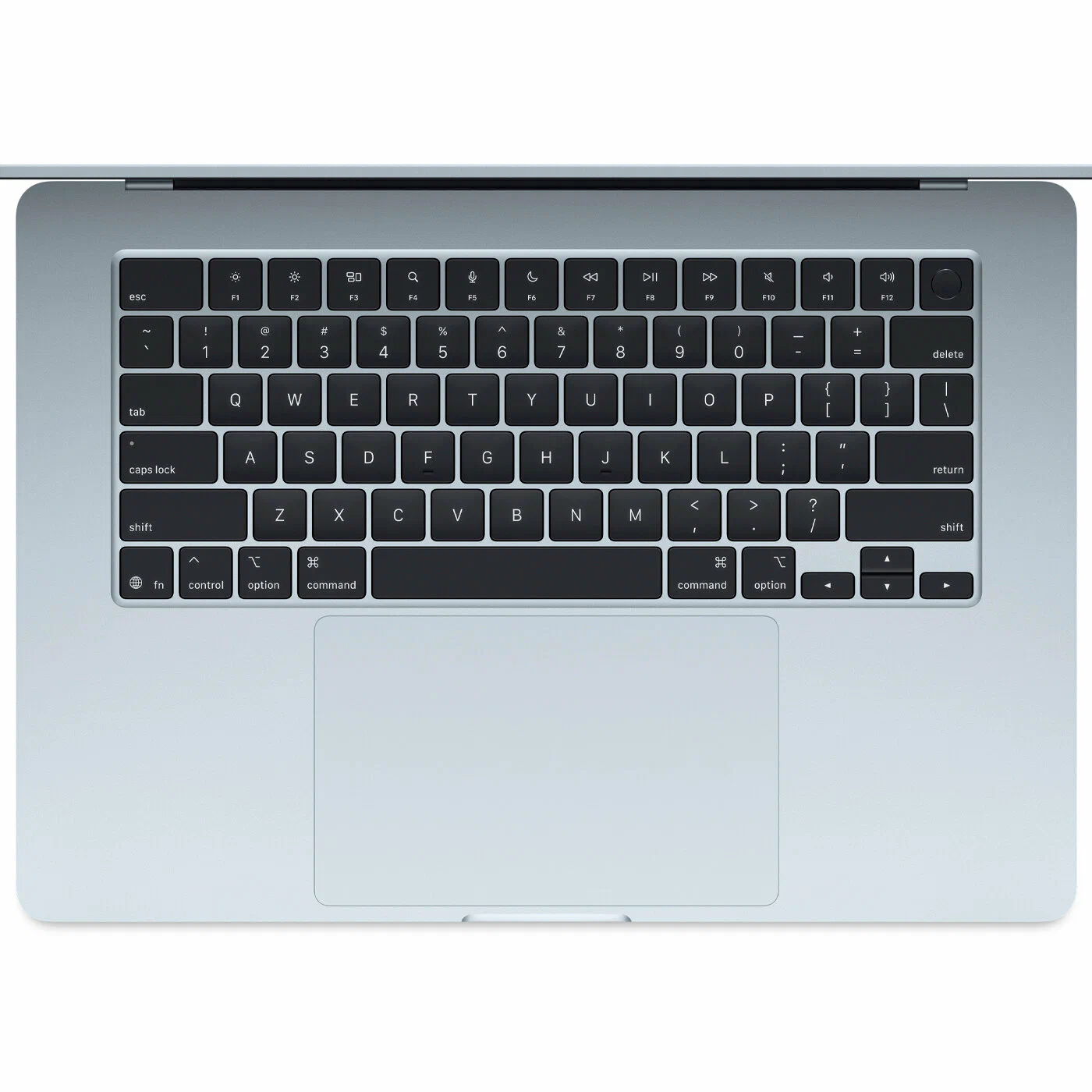 13.6" Ноутбук Apple MacBook Air 13 M4 (2025) 16 GB RAM/256 GB SSD, 10 CPU/8 GPU, Sky Blue, английская клавиатура