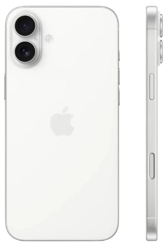 Смартфон Apple iPhone 16 Plus 256 GB, nano SIM, White