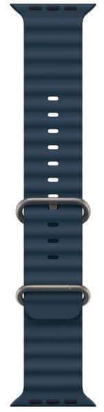 Умные смарт-часы Apple Watch Ultra 2 (2024) 49мм, GPS+Cellular, Natural Titanium Case, Blue Ocean Band