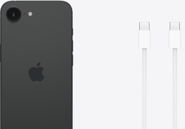 Смартфон Apple iPhone 16e 128 GB, eSIM, Black