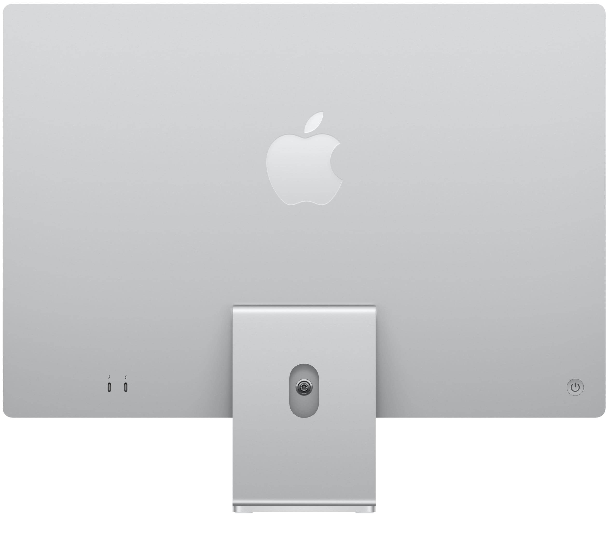 Моноблок Apple iMac 24" М3 (2023), 8 GB RAM/256 GB SSD, 8 CPU/8 GPU, No Ethernet, Silver, английская клавиатура