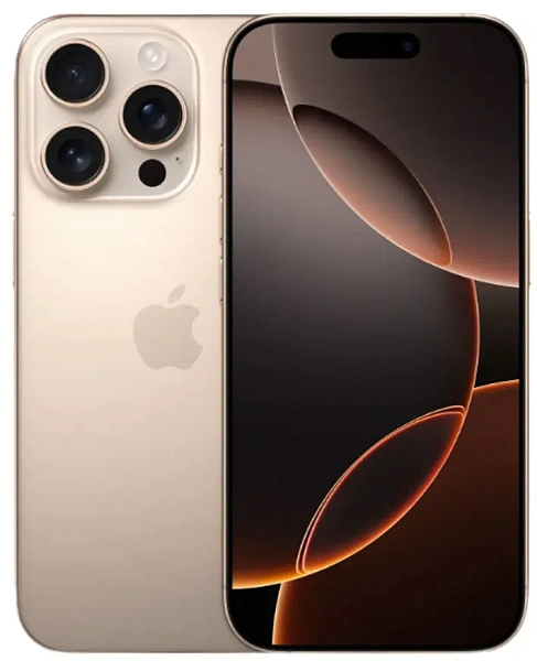 Смартфон Apple iPhone 16 Pro 256 GB, nano SIM, Desert Titanium