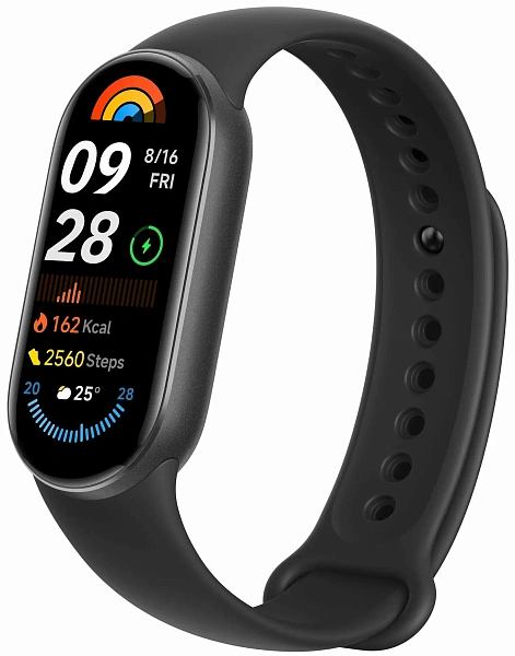 Фитнес-браслет Xiaomi Mi Band 9, 46 mm, Bluetooth, NFC, Black