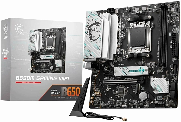 Материнская плата MSI B650M GAMING WIFI, AM5, DDR5, mATX