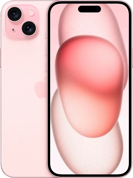 Смартфон Apple iPhone 15 Plus 128 GB, Dual: nano SIM + eSIM, Pink