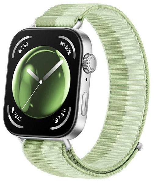 Умные смарт-часы Huawei Watch FIT 3, 43.2 mm, Bluetooth, NFC, Mint Green