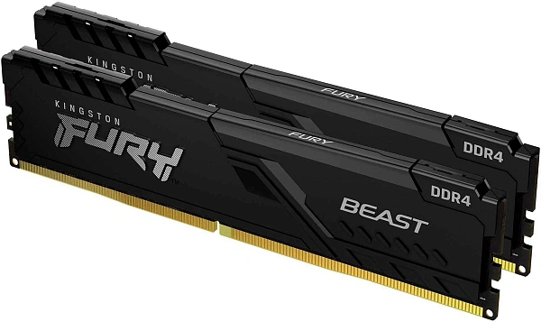 Оперативная память Kingston Fury Beast 32 GB (2x16 GB) DDR4 3200 MHz (KF432C16BB1K2/32)