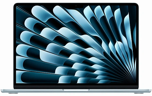 13.6" Ноутбук Apple MacBook Air 13 M4 (2025) 24 GB RAM/512 GB SSD, 10 CPU/10 GPU, Sky Blue, английская клавиатура
