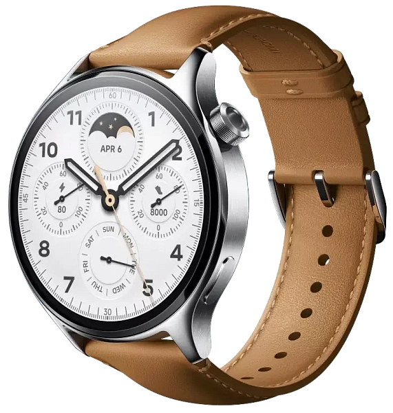 Умные смарт-часы Xiaomi Watch S1 Pro, NFC, Silver