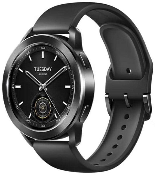 Умные смарт-часы Xiaomi Watch S3, 47mm, Bluetooth, Black