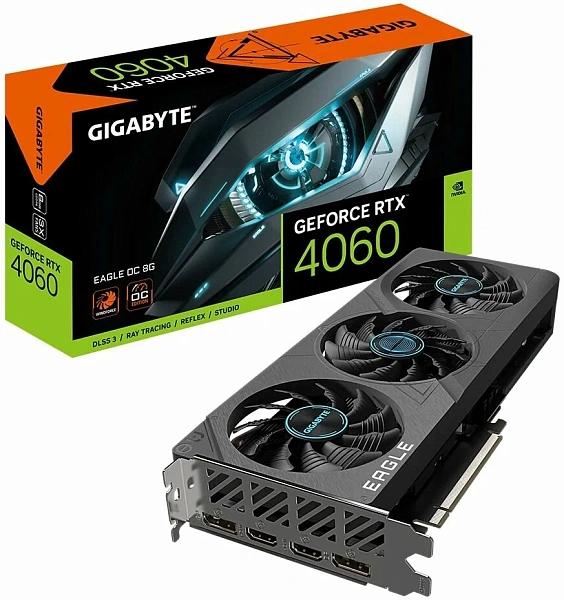Видеокарта Gigabyte GeForce RTX 4060 Eagle OC 8GB