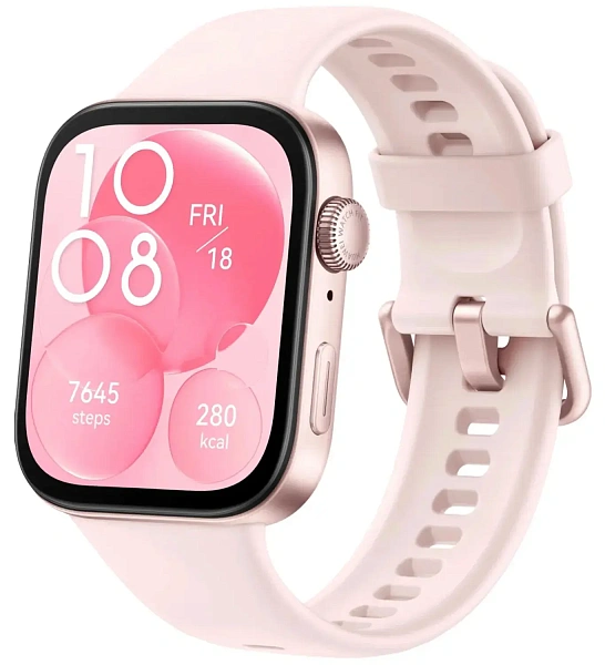 Умные смарт-часы Huawei Watch FIT 3, 43.2 mm, Bluetooth, NFC, Rose Gold