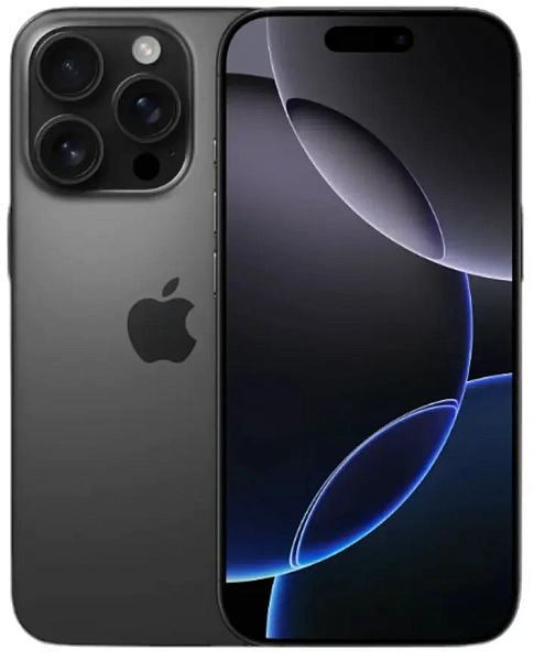 Смартфон Apple iPhone 16 Pro 128 GB, nano SIM, Black Titanium