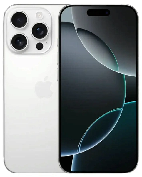 Смартфон Apple iPhone 16 Pro 256 GB, nano SIM, White Titanium