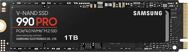 Внутренний накопитель SSD Samsung 990 Pro 1 TB M.2 (MZ-V9P1T0BW)