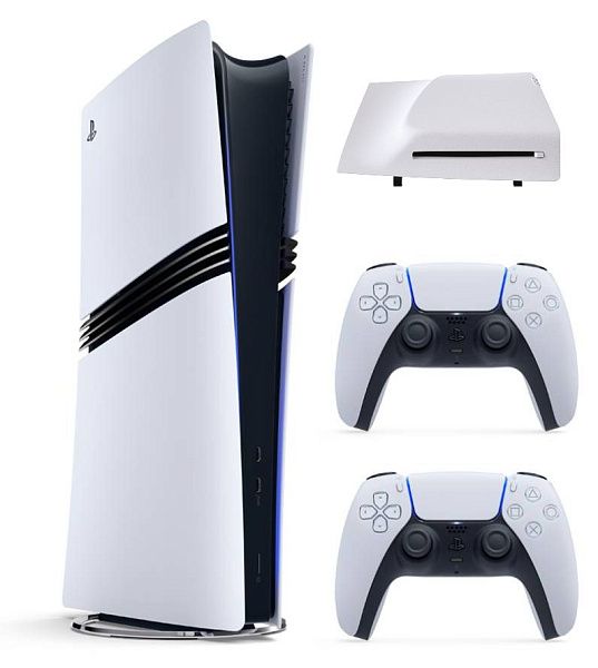 Игровая приставка Sony PlayStation 5 Pro, с дисководом, 2 TB SSD, 2 геймпад