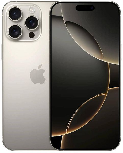 Смартфон Apple iPhone 16 Pro Max 256 GB, nano SIM, Natural Titanium