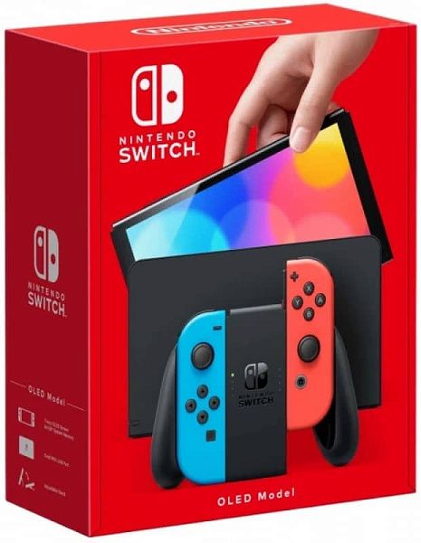 Игровая приставка Nintendo Switch OLED NEON Black