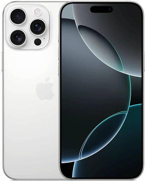 Смартфон Apple iPhone 16 Pro Max 256 GB, nano SIM, White Titanium