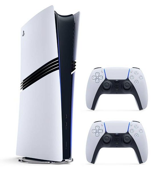 Игровая приставка Sony PlayStation 5 Pro, без дисковода, 2 TB SSD, 2 геймпада
