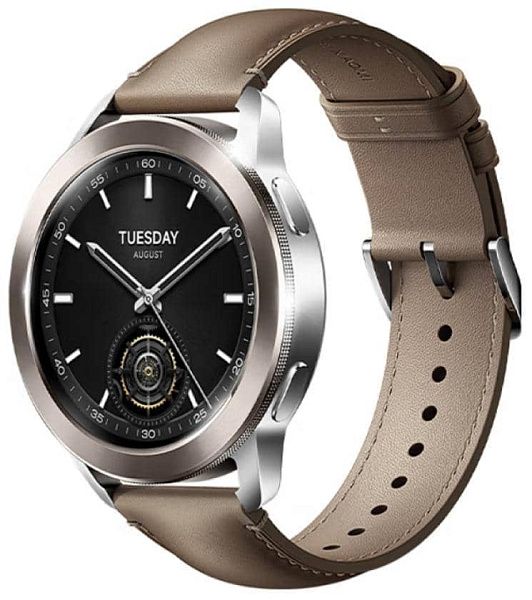 Умные смарт-часы Xiaomi Watch S3, 47mm, Bluetooth, eSIM, Coffe