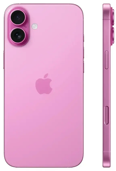 Смартфон Apple iPhone 16 Plus 128 GB, Dual: nano SIM + eSIM, Pink